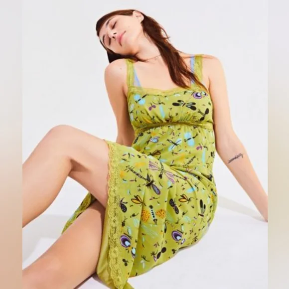 Bug print dress cheap